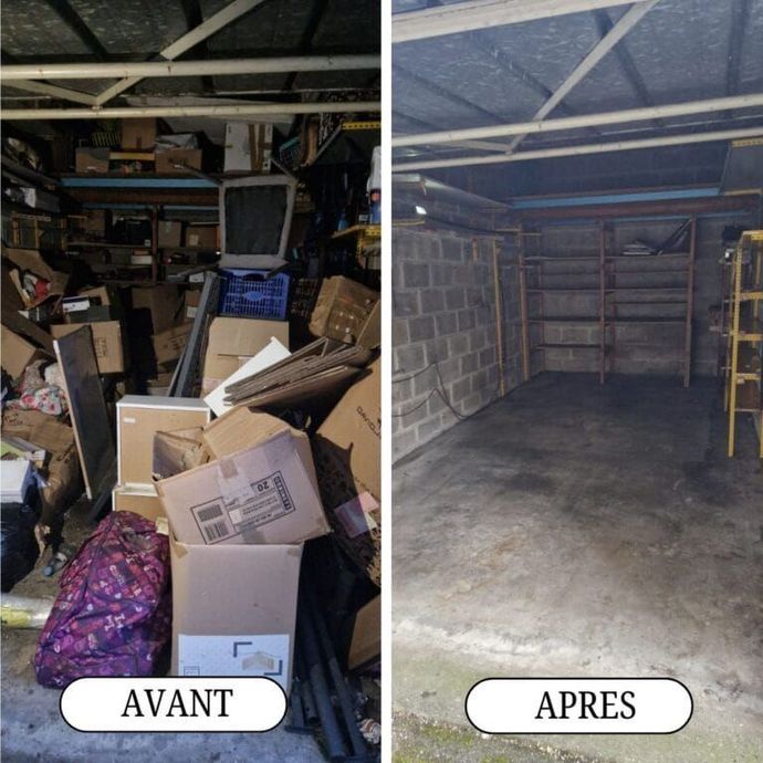 Débarras avant / après par JS2R à Valenciennes